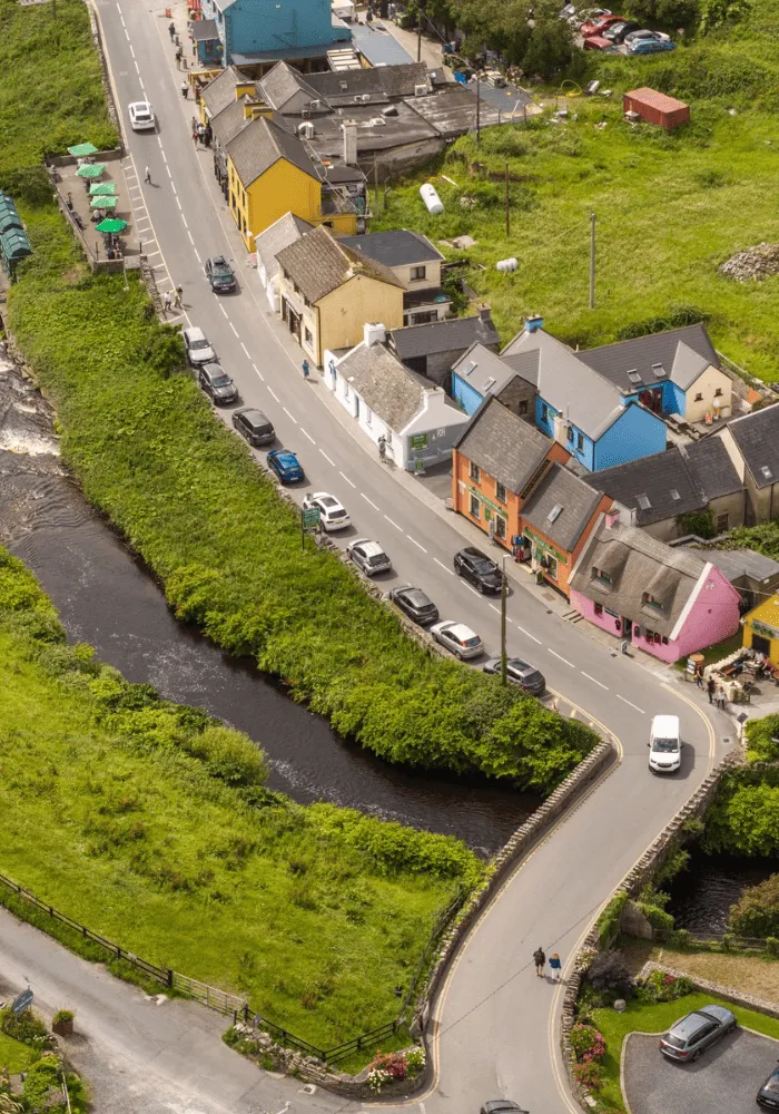 Aerial view Doolin